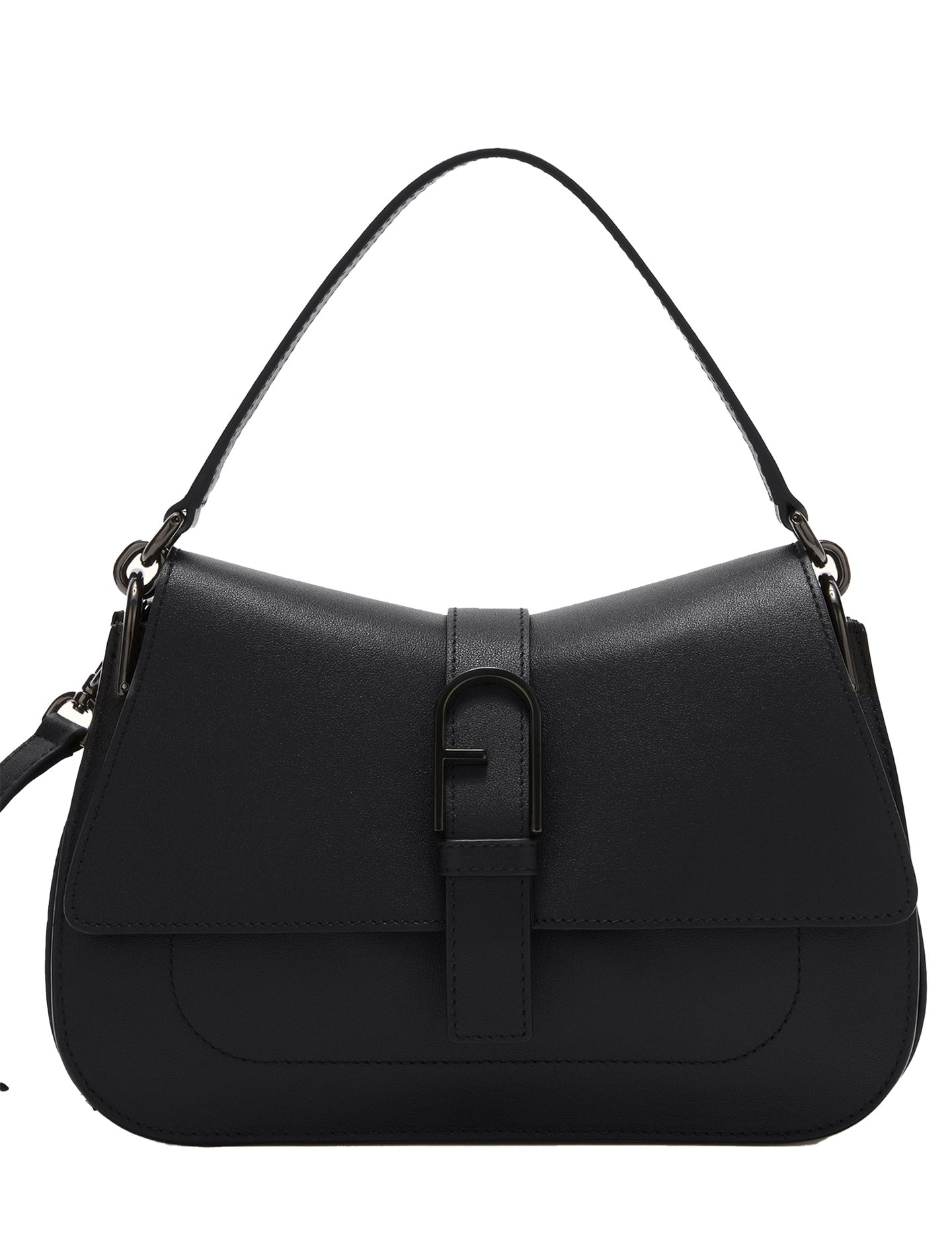 Borsa a Mano in Pelle Ruga Nero Furla