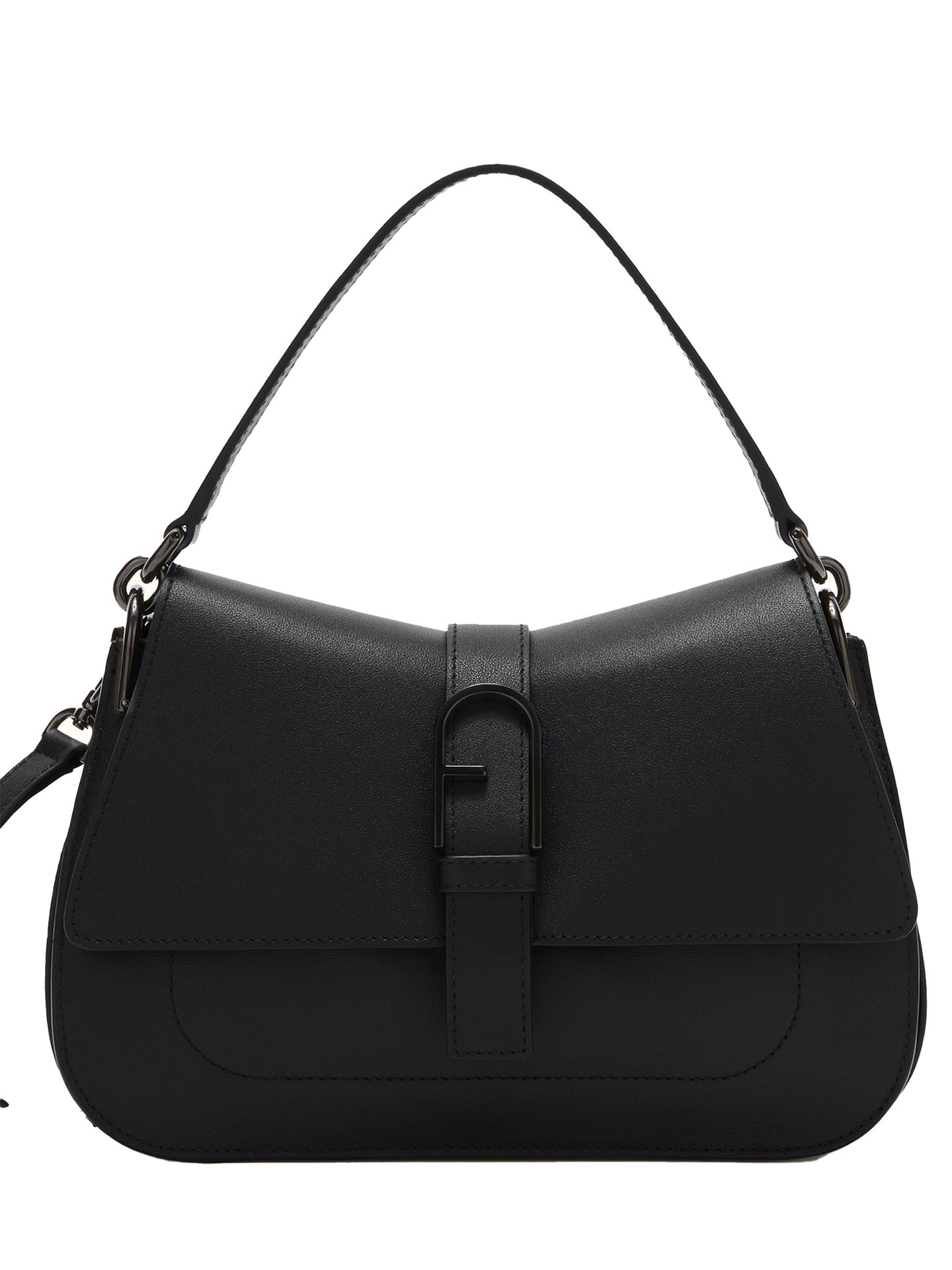 Borsa a Mano in Pelle Ruga Nero Furla