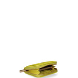 Geldbörse aus veganem Leder in Limette