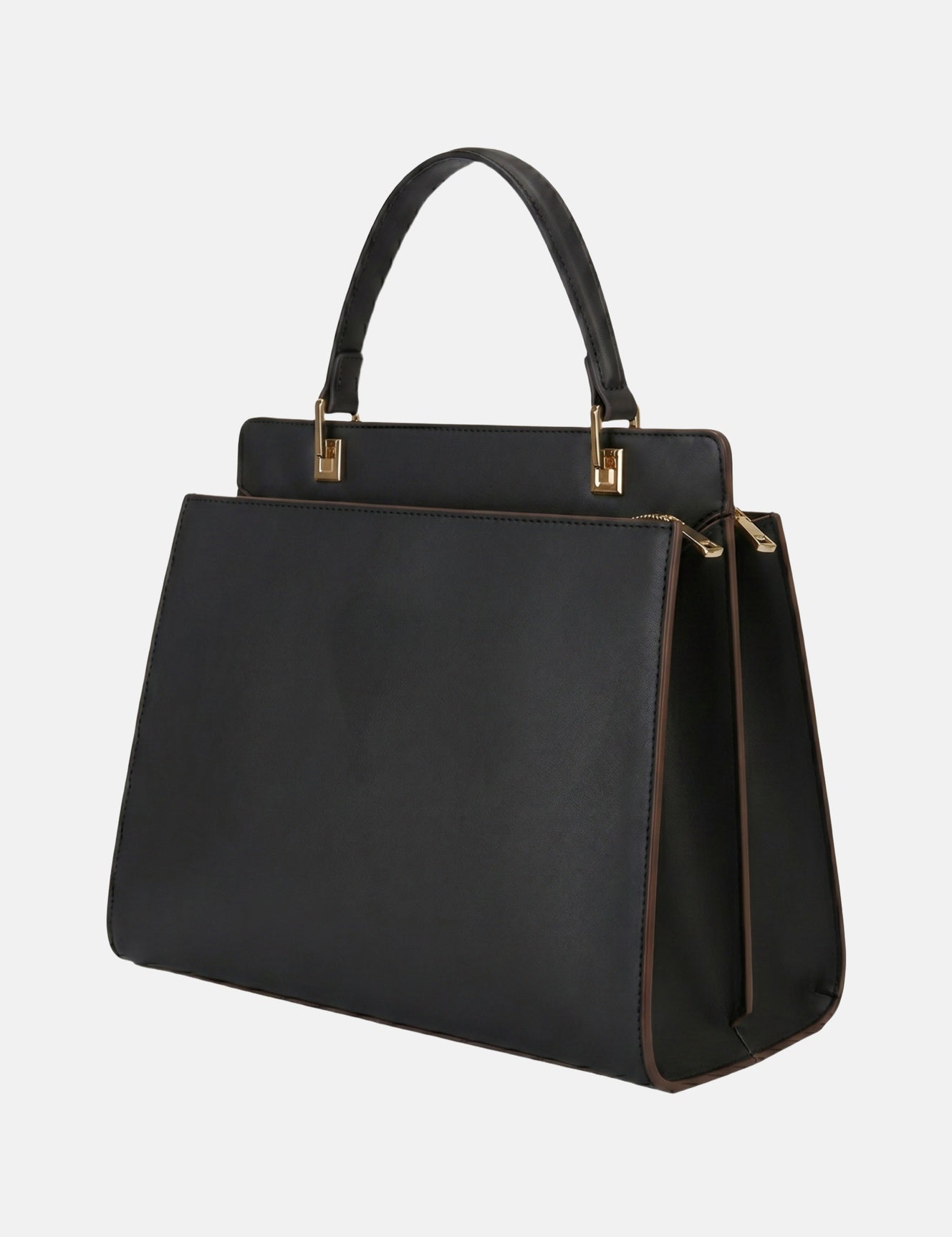Borsa a spalla in Pelle Vegana Blu