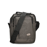 Borsa a Tracolla in 100% Pu Vegan Leather Grigio