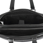 Borsa a Mano in Vera Pelle Nero