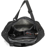 Mochila negra de poliéster