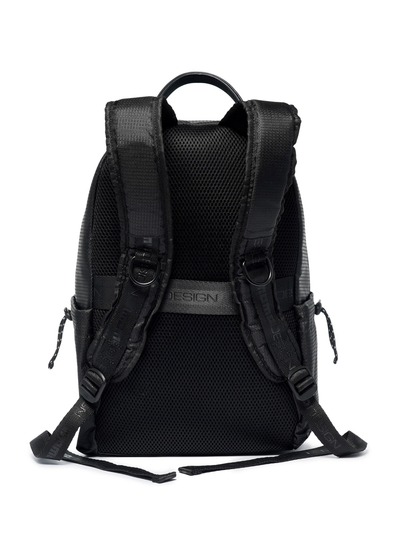 Zaino in Polyurethane Nero