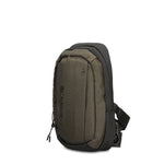 Marsupio in 100% Pu Vegan Leather Verde Scuro