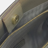 Borsa a mano in Pelle Vegana Verde