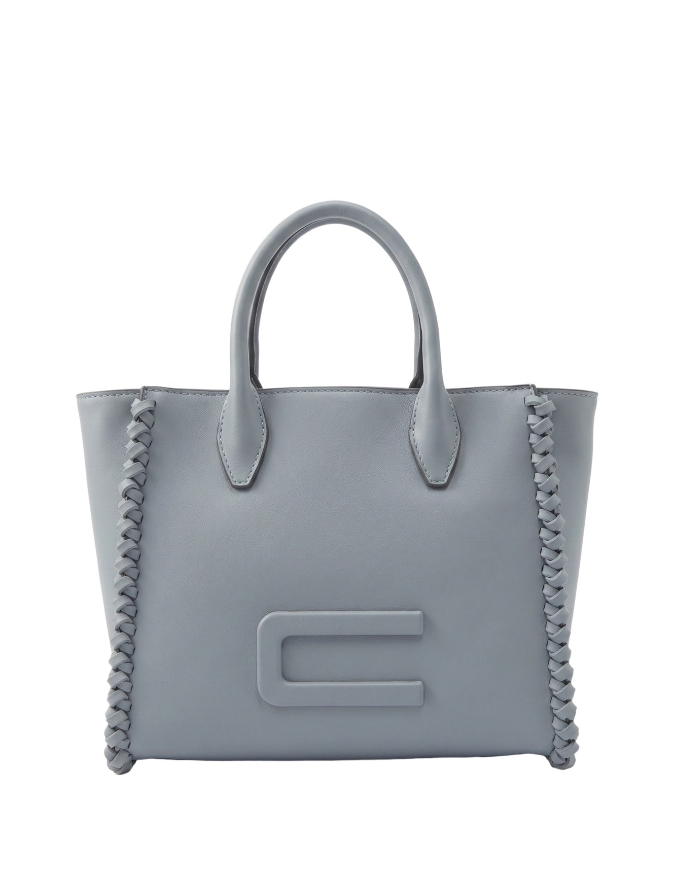Borsa a mano in Pelle Vegana Blu CUSTO BARCELONA