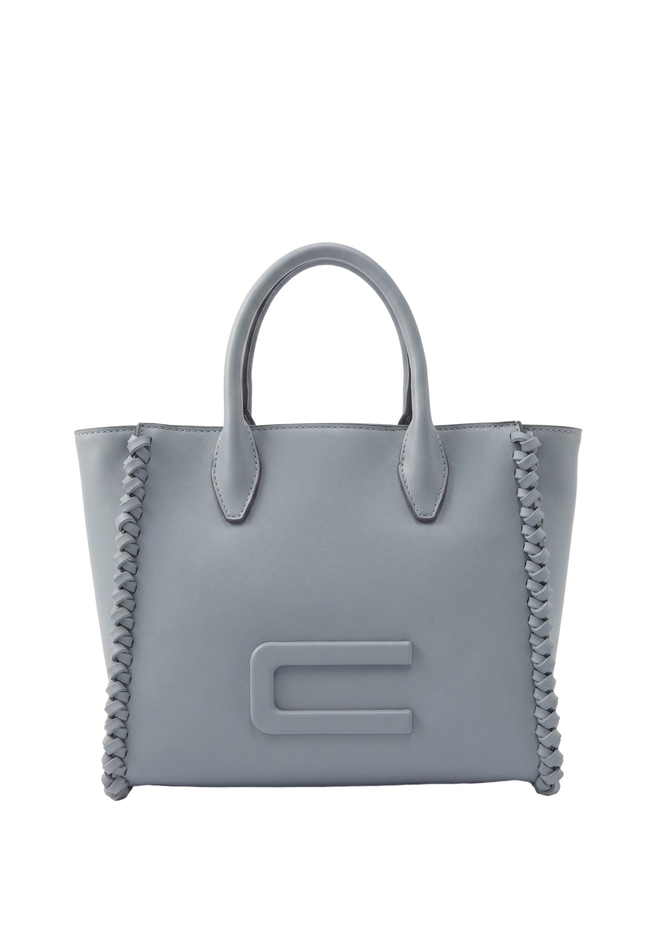 Borsa a mano in Pelle Vegana Blu CUSTO BARCELONA
