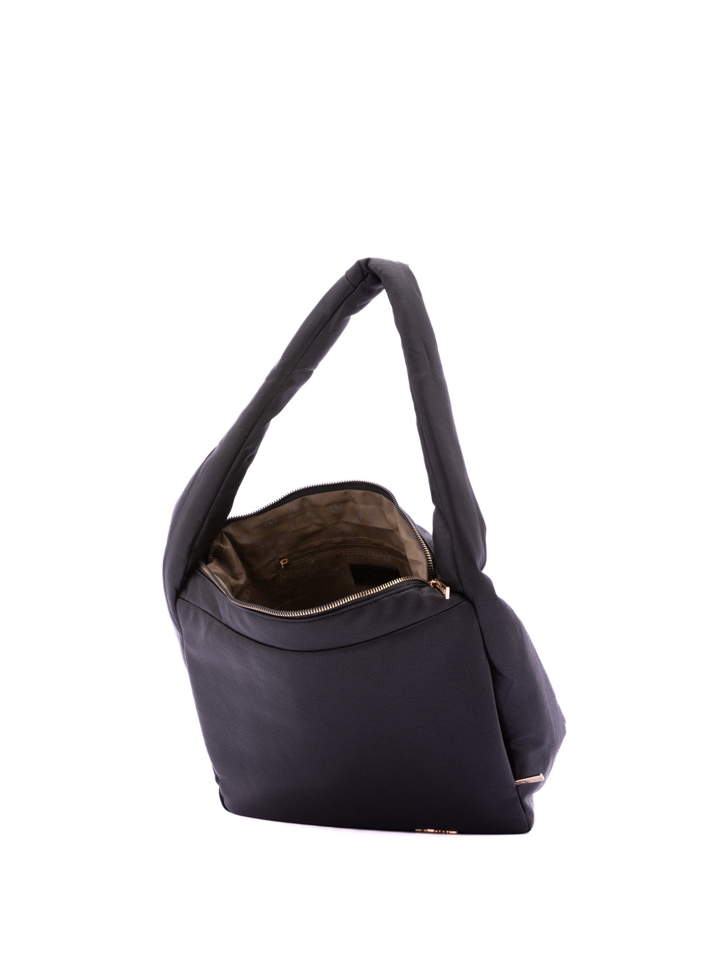 Borsa a Spalla in 100% Textile Nero