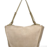 Borsa a Spalla in Vera Pelle Verde Chiara Ferretti
