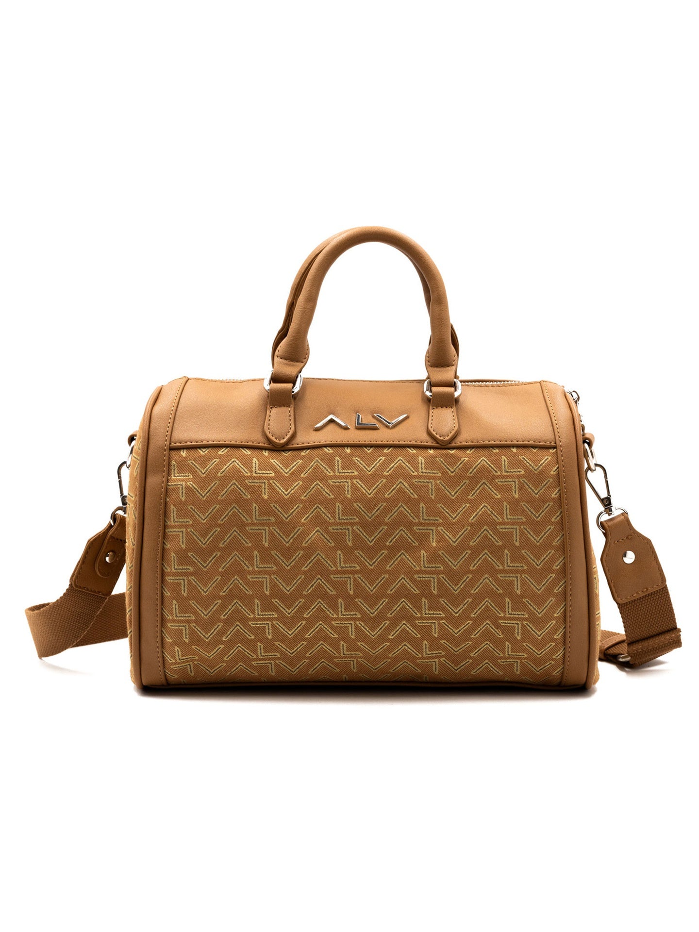 Borsa A Bauletto da donna ALV - Marrone Chiaro