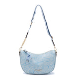 Borsa A Spalla da donna ALV - Blu Chiaro