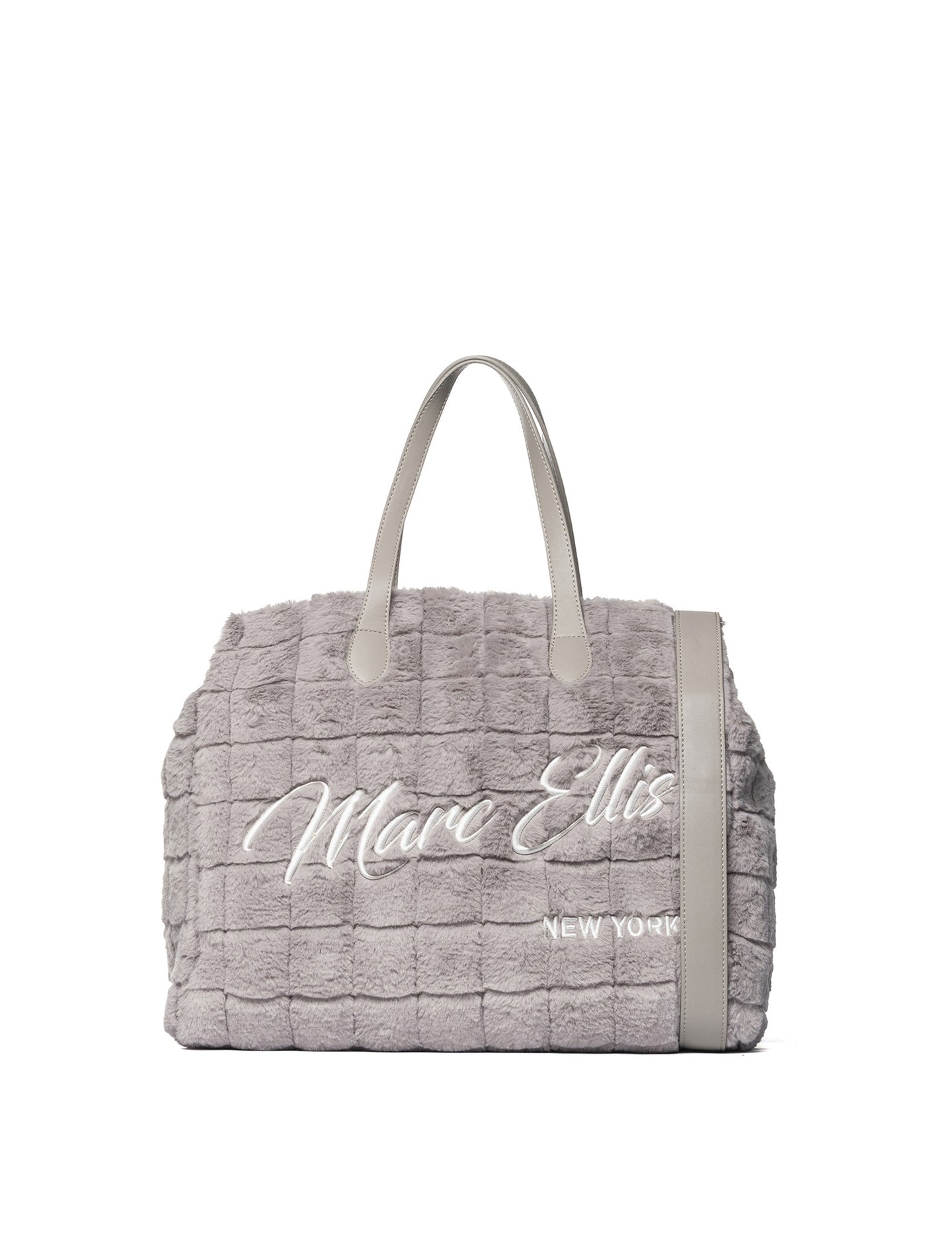 Buby Hair L Borsa a spalla | Grigio | Marc Ellis
