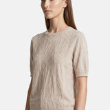 Vestito in Viscosa Beige