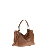 Borsa a Spalla in Vera Pelle Cuoio