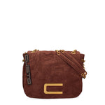 Borsa a spalla CUSTO - Marrone