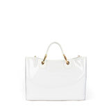 Borsa a Mano in Poliestere Bianco
