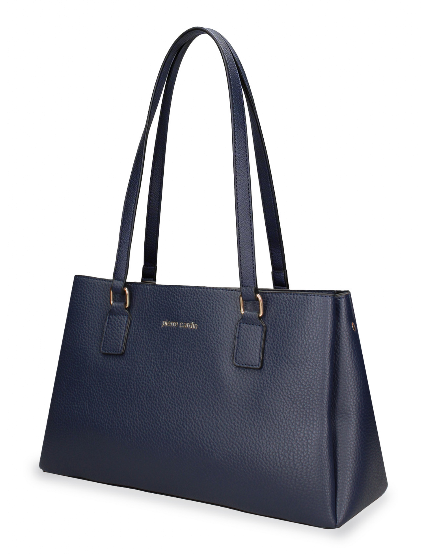 Borsa a Spalla in Pelle Vegana Blu