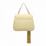 Borsa a Mano in Polyurethane Giallo
