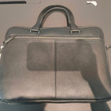 Borsa a Mano in Vera Pelle Nero