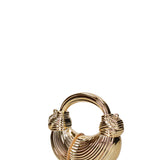 Voluta Borsa a Tracolla in Pvc Oro