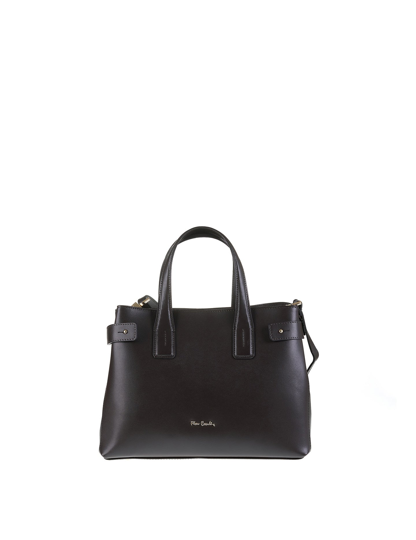 Borsa a Mano in Vera Pelle Testa di Moro Pierre Cardin
