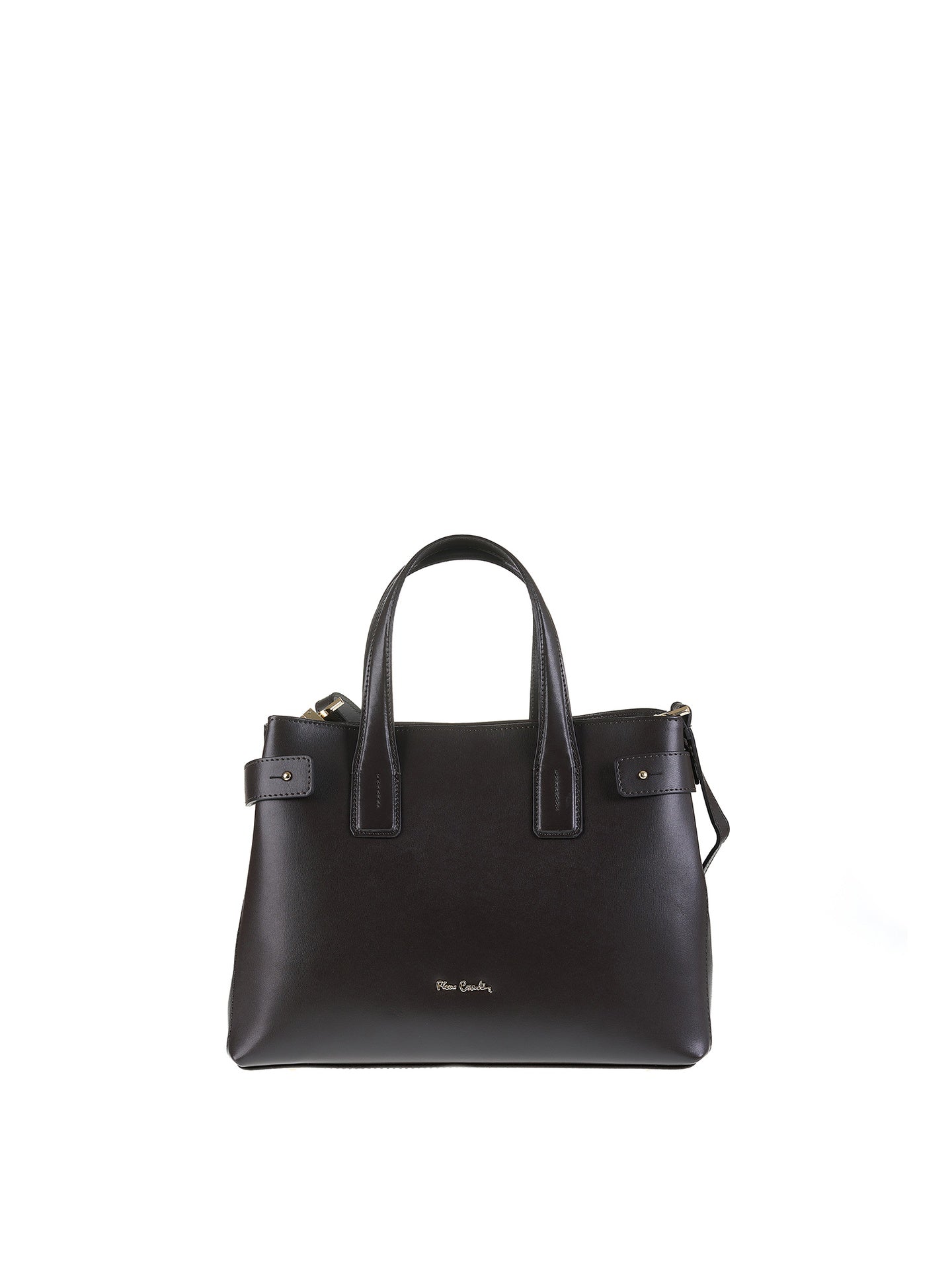 Borsa a Mano in Vera Pelle Testa di Moro Pierre Cardin