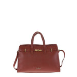 Borsa a Mano in Vera Pelle Marrone Pierre Cardin