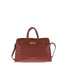 Borsa a Mano in Vera Pelle Marrone Pierre Cardin