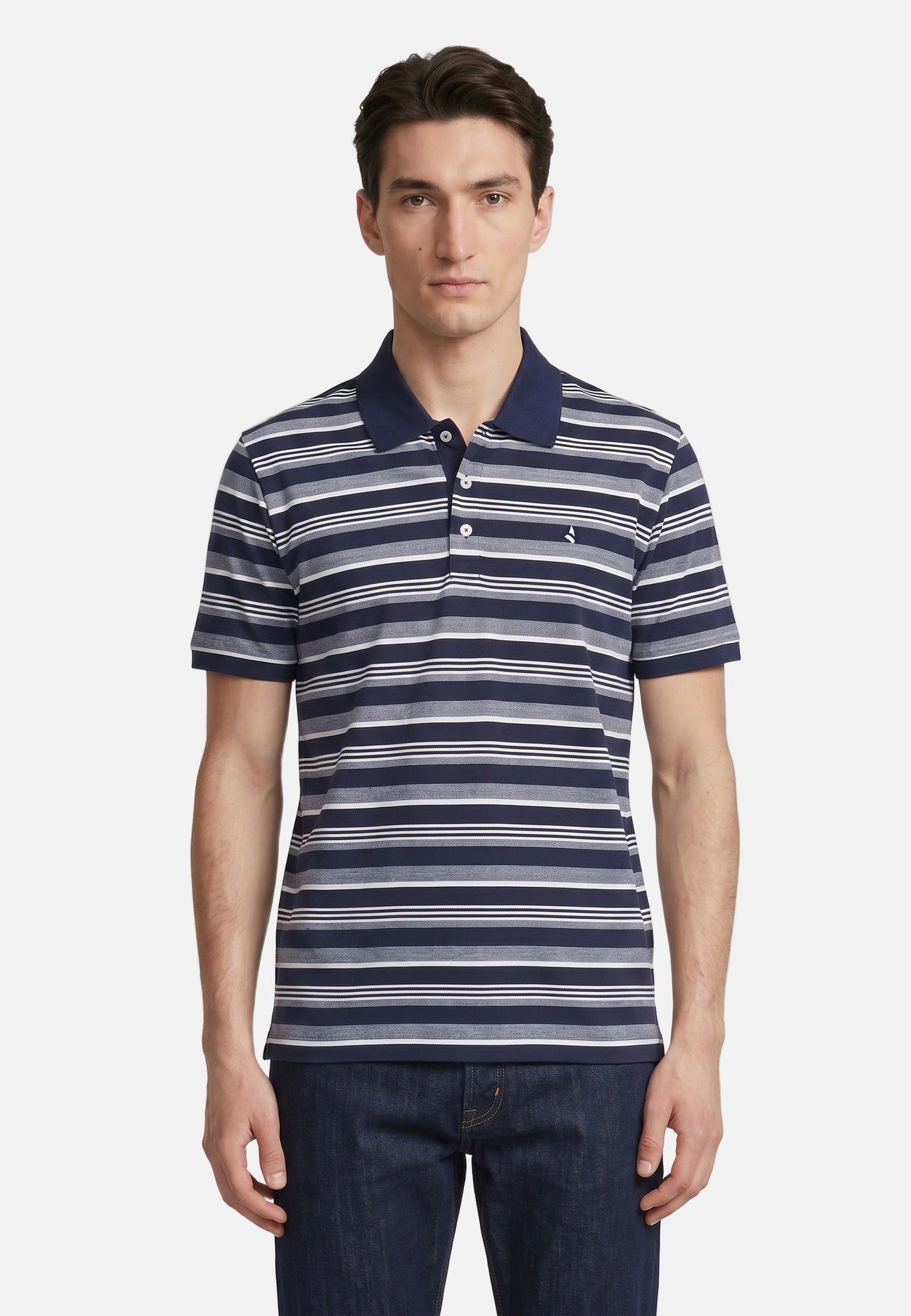 Camicia in Cotone Blu Navy Navigare