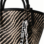 Borsa a Mano in Pelle Vegana Bianco