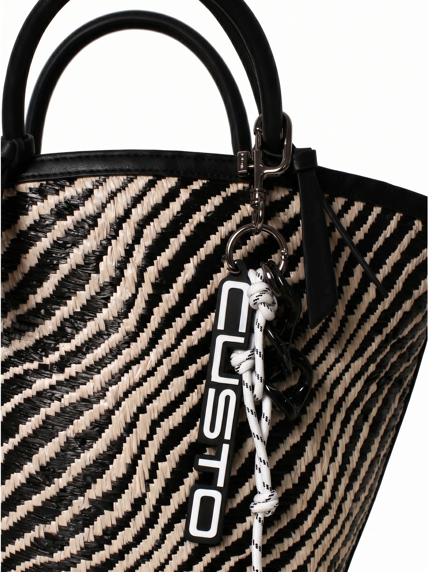 Borsa a Mano in Pelle Vegana Bianco
