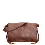 Borsa a tracolla CUSTO - Cuoio