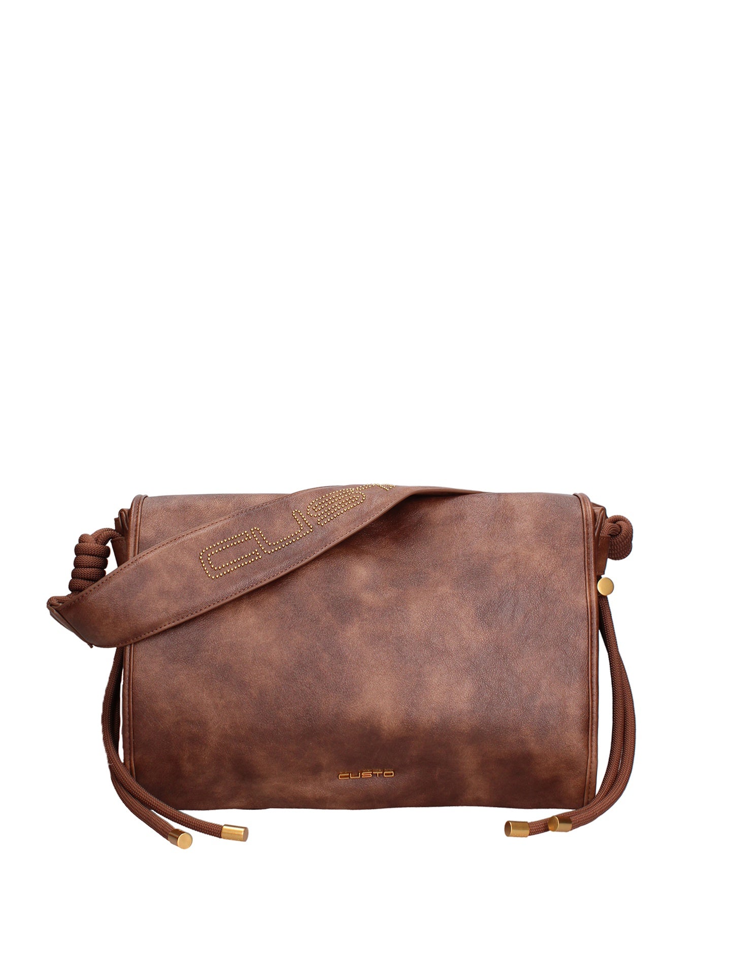 Borsa a tracolla CUSTO - Cuoio