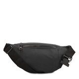 Marsupio in 100% Pu Vegan Leather Nero