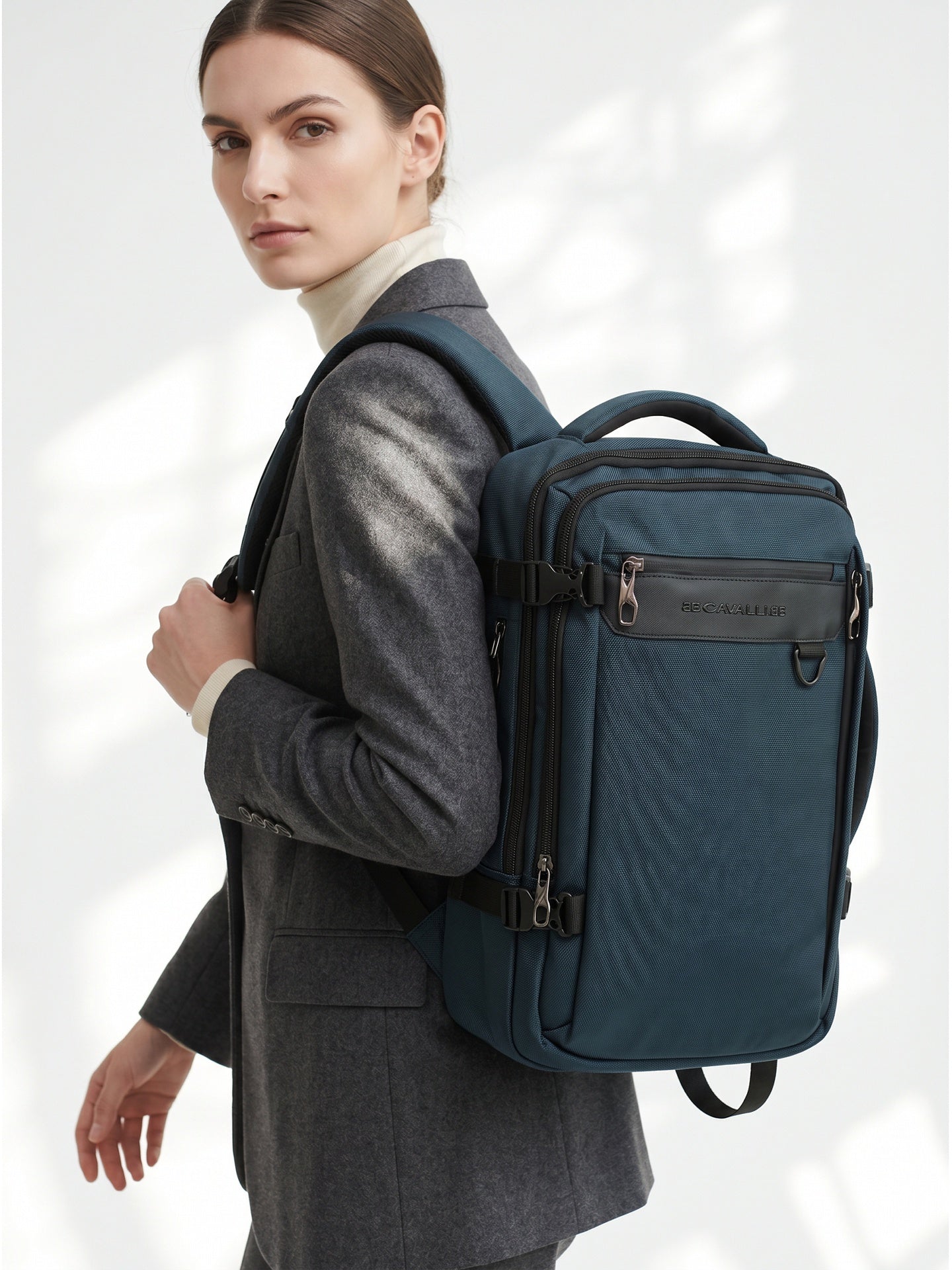 Zaino in Poliestere 100% Blu