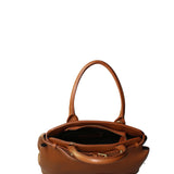 Borsa a Spalla in Dollaro Leather Cuoio