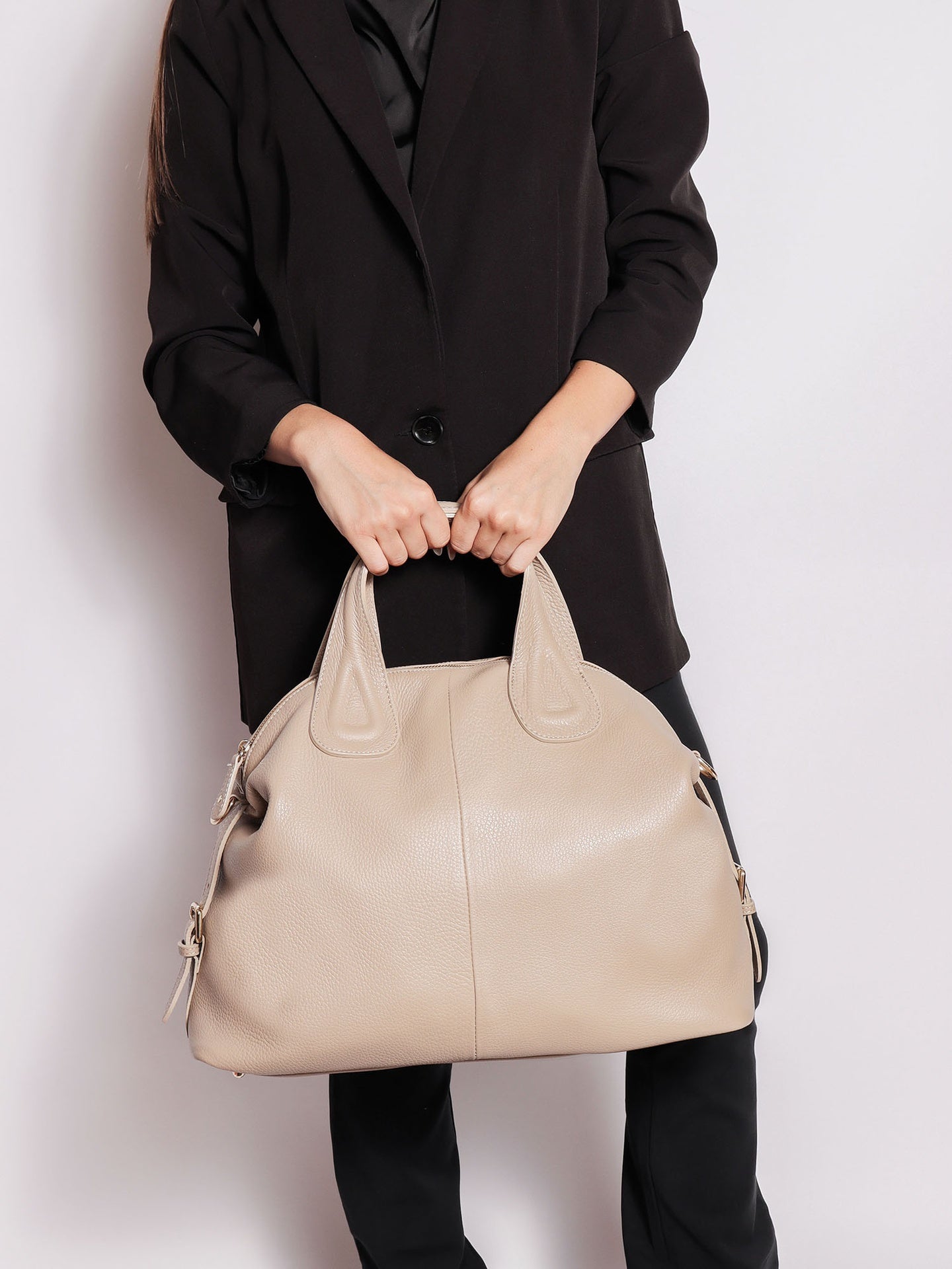 Borsa a mano 81021 | Taupe - Secretrend
