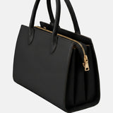 Borsa a mano in Pelle Vegana Nero