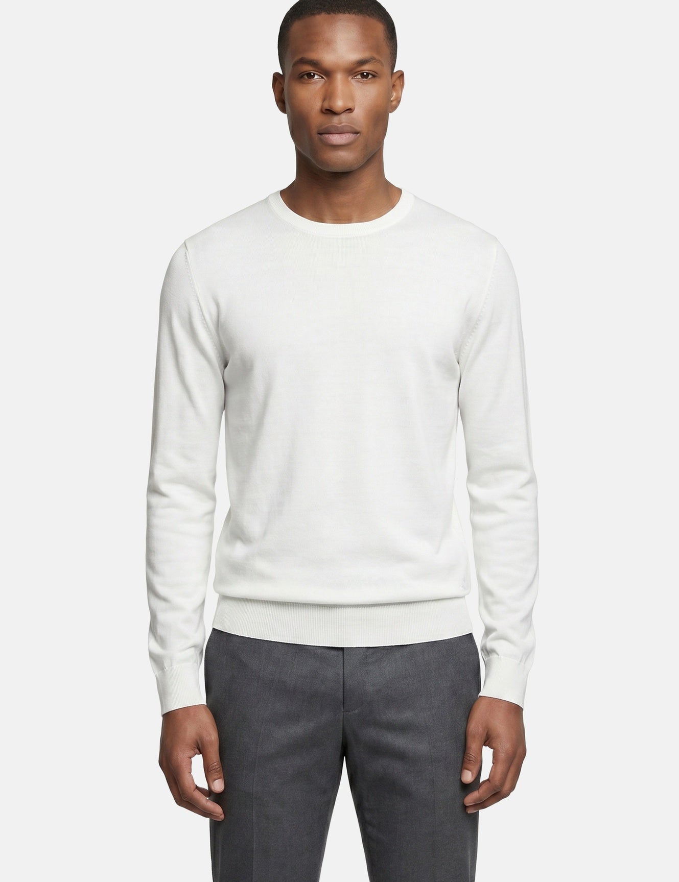 T-shirt in Cotone Bianco Navigare