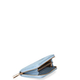 Portafoglio Donna in Pelle Vegana Blu Jeans