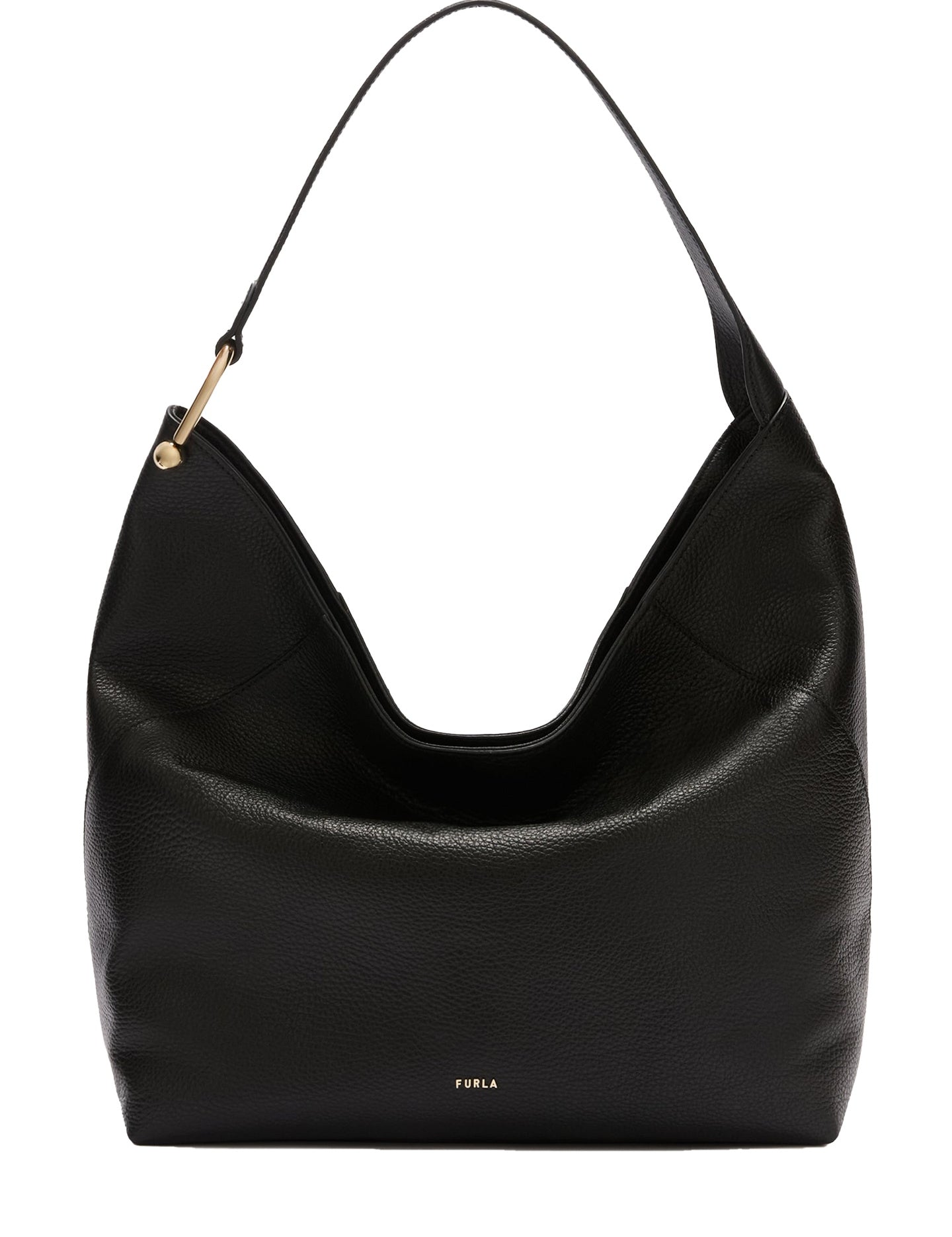 Borsa a Spalla in Pelle Nero Furla