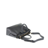 Borsa a Mano in Vera Pelle Grigio