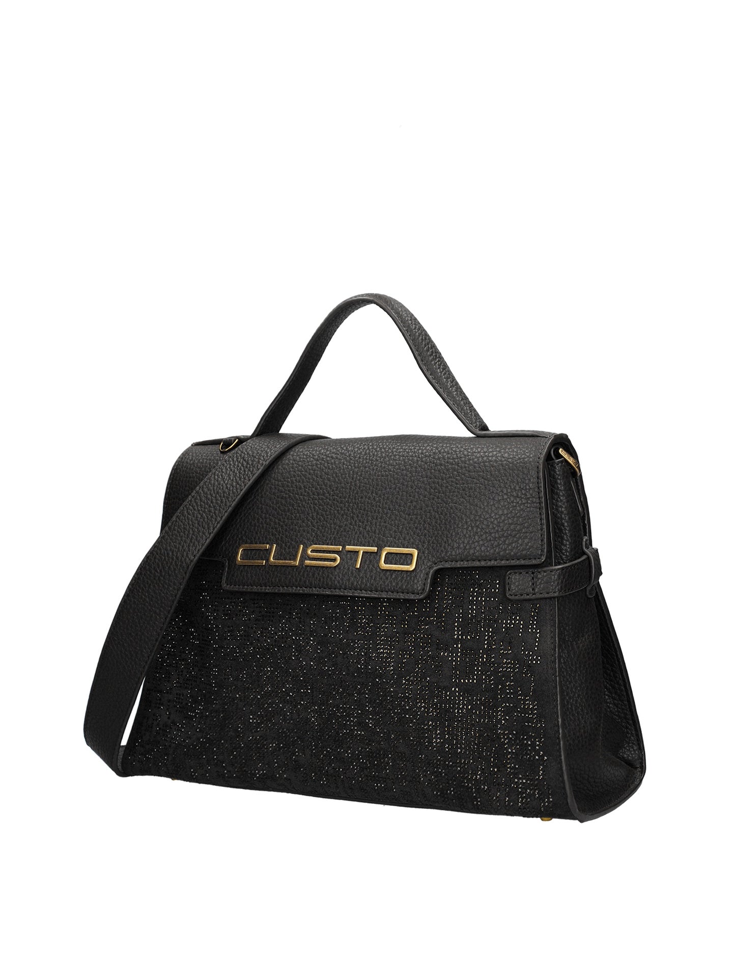 Borsa a mano CUSTO - Nero