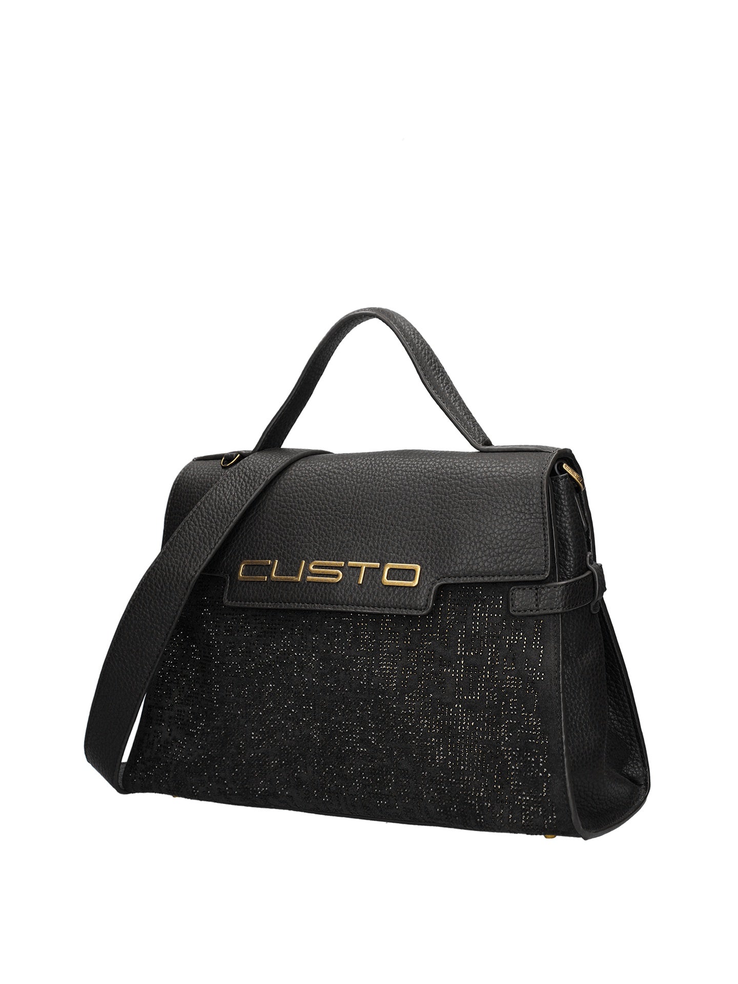 Borsa a mano CUSTO - Nero