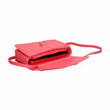 Borsa a Tracolla in Vera Pelle Arancione