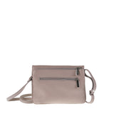 Borsa a Tracolla in Vera Pelle Taupe