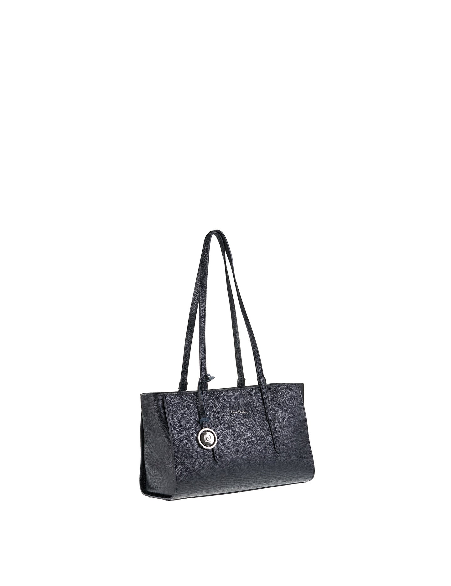 Borsa a Mano in Vera Pelle Nero