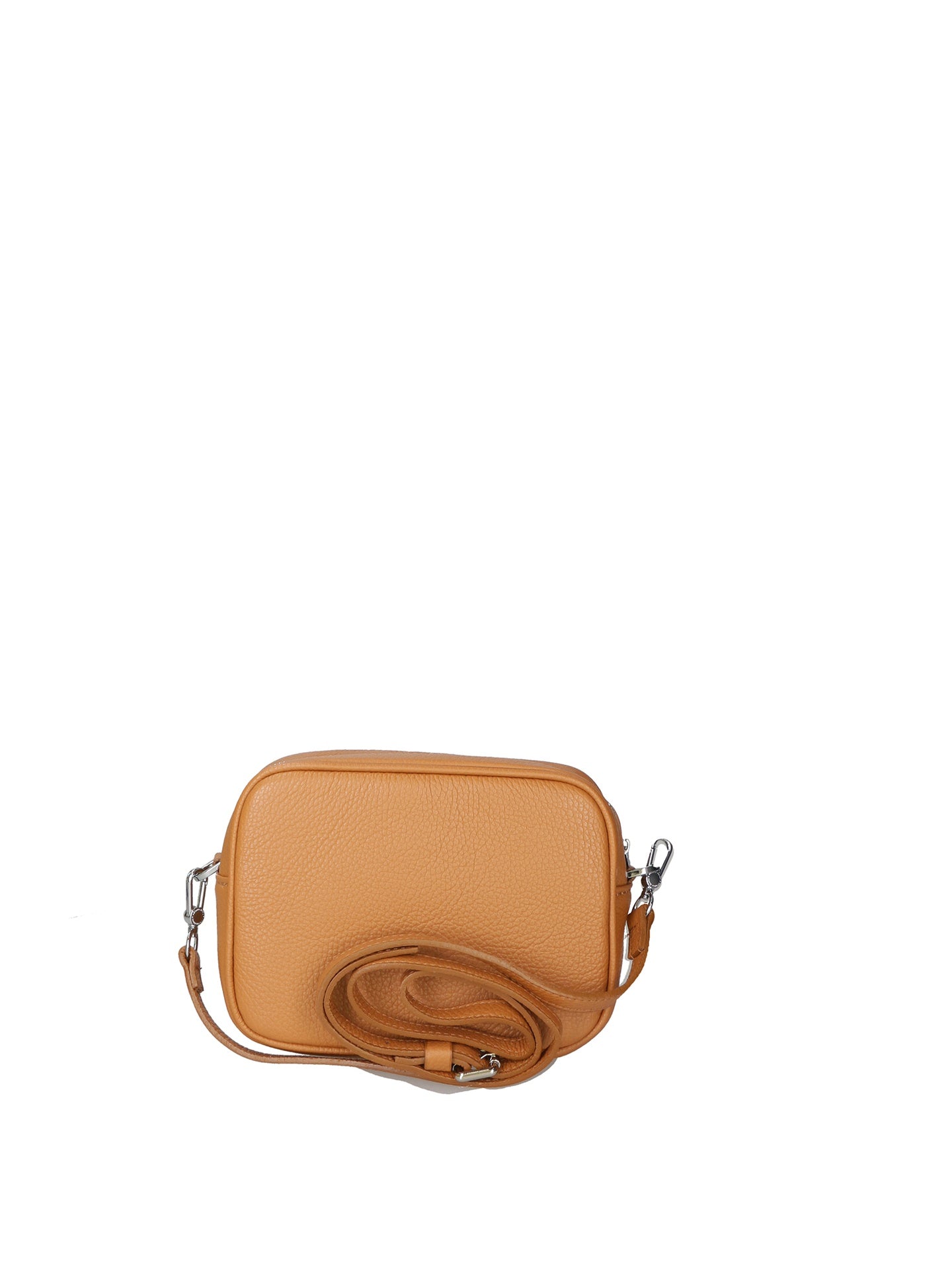 Borsa a Tracolla in Dollaro Leather Cognac