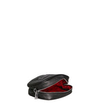 Borsa a Tracolla in Dollaro Leather Nero